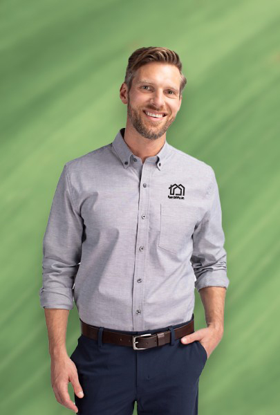 Cutter & Buck Stretch Oxford Mens Long Sleeve Shirt for Bakersfield, CA
