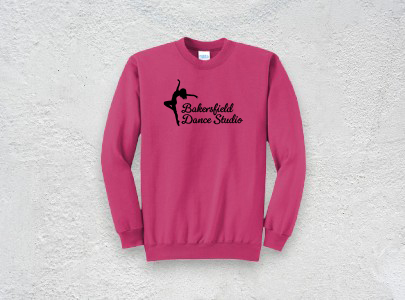Port & Co Fleece Crewneck Sweatshirt for Bakersfield, CA
