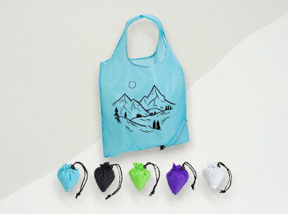 rPET Foldable Tote Bag for Bakersfield, CA